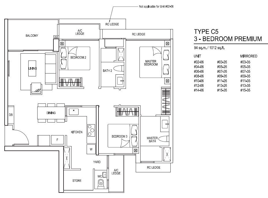 iNz Residence EC 3Bedroom Premium