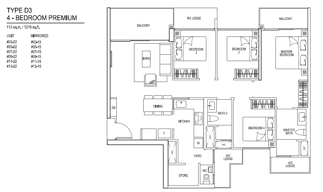 iNz Residence EC 4 Bedroom Premium